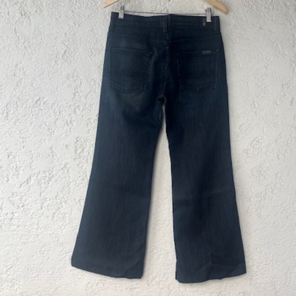 7 For All Mankind “Ginger” Flare Jeans (shortened) EUC - Picture 3 of 9